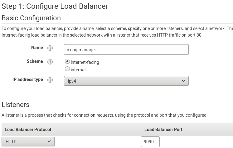 Configuring Load Balancer, 1