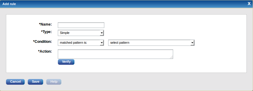 Adding a correlation rule to a ruleset